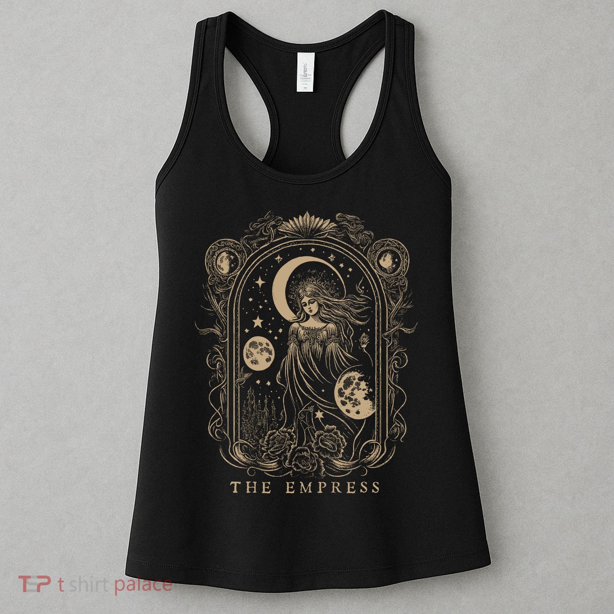 The Empress Tarot Card Goth Emo Occult Women's Tank Top