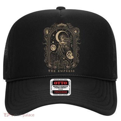 The Empress Tarot Card Goth Emo Occult Hat