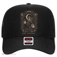 The Empress Tarot Card Goth Emo Occult Hat thumb 0
