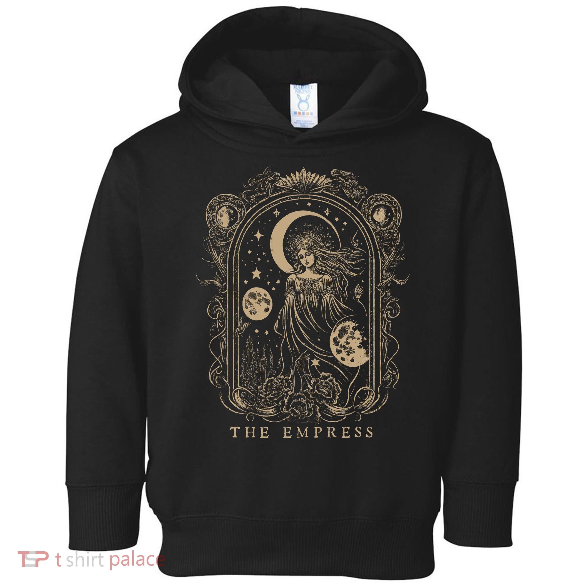 The Empress Tarot Card Goth Emo Occult Toddler Hoodie