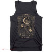 The Empress Tarot Card Goth Emo Occult Tank Top thumb 0