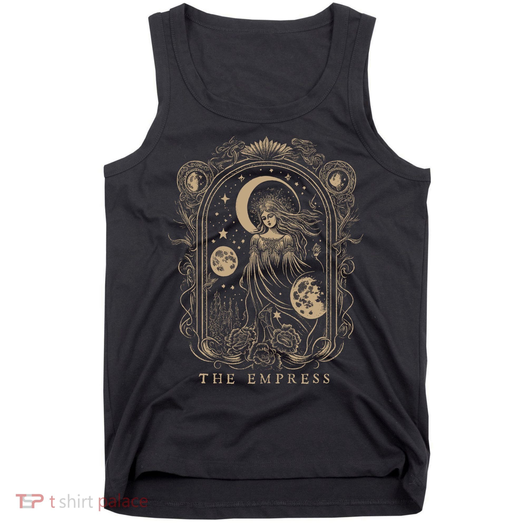 The Empress Tarot Card Goth Emo Occult Tank Top