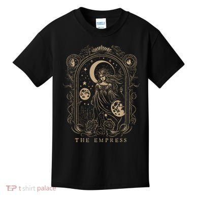 The Empress Tarot Card Goth Emo Occult Kids T-Shirt