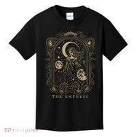 The Empress Tarot Card Goth Emo Occult Kids T-Shirt thumb 0