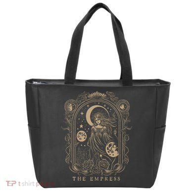 The Empress Tarot Card Goth Emo Occult Tote Bag
