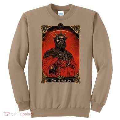 The Emperor Tarot Card Vintage Design Sweatshirt