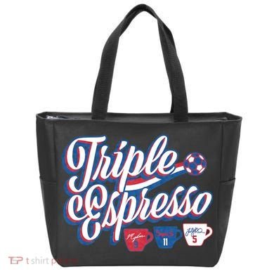 Triple Espresso Tote Bag