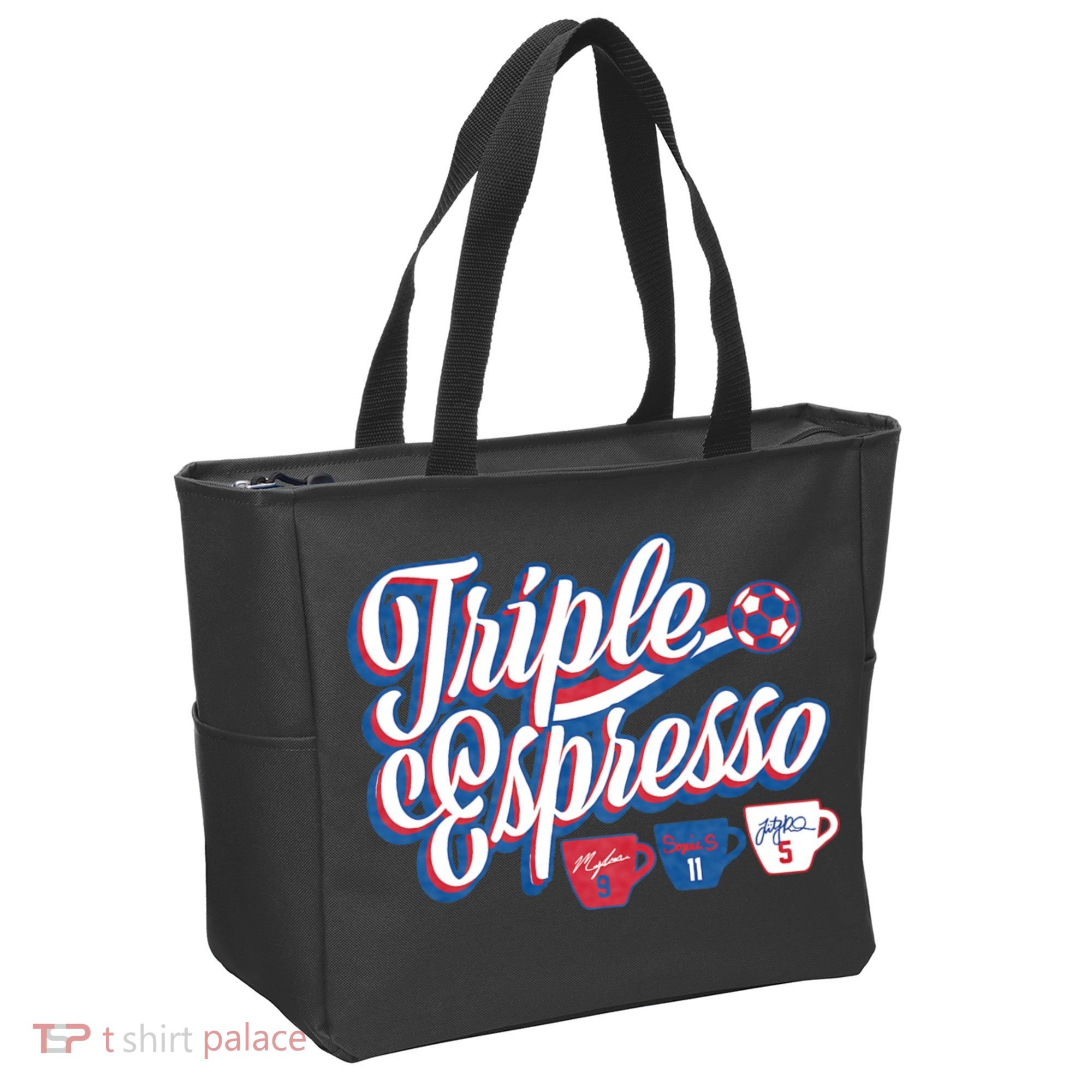 Triple Espresso Tote Bag
