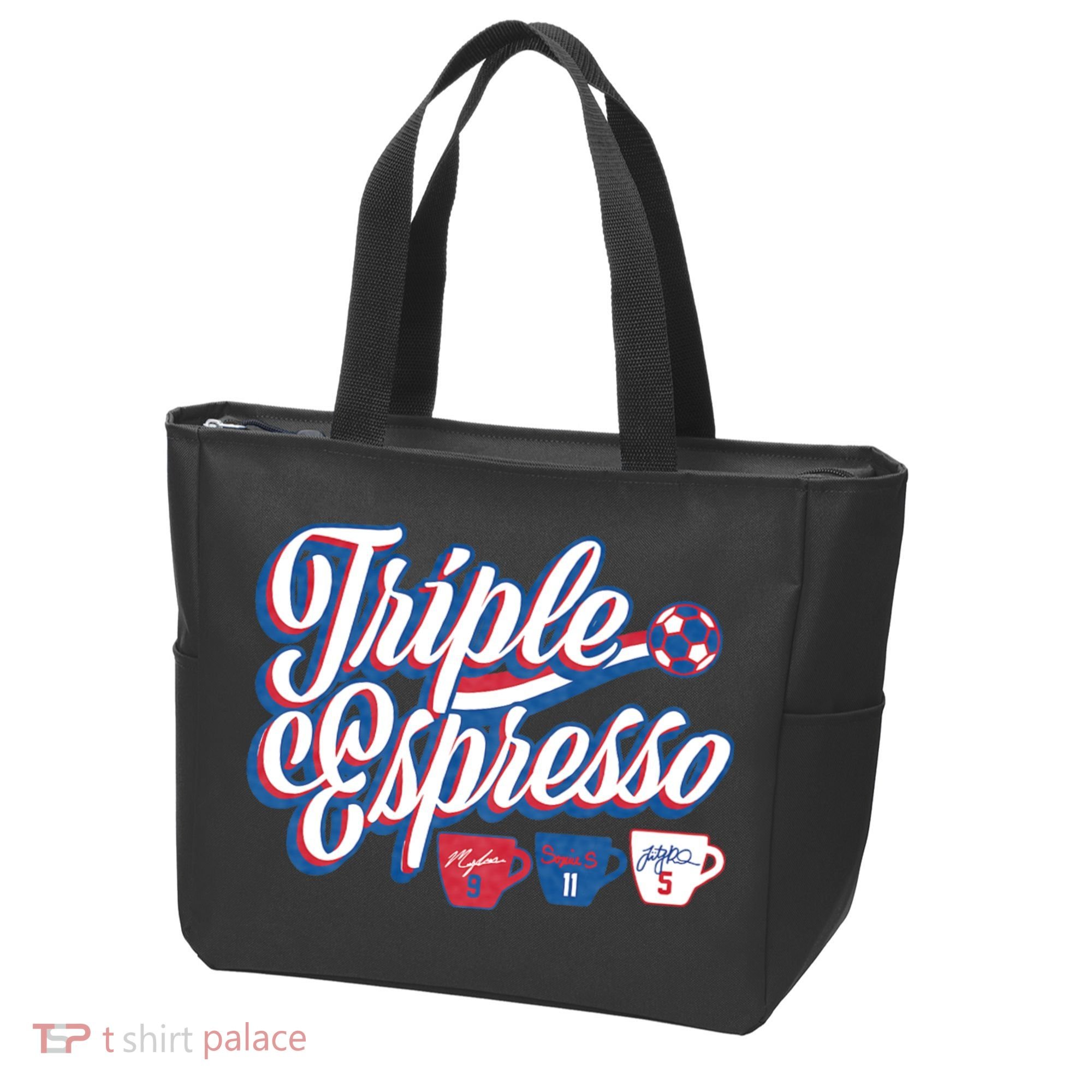 Triple Espresso Tote Bag