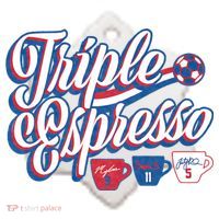 Triple Espresso Ceramic Ornament thumb 2