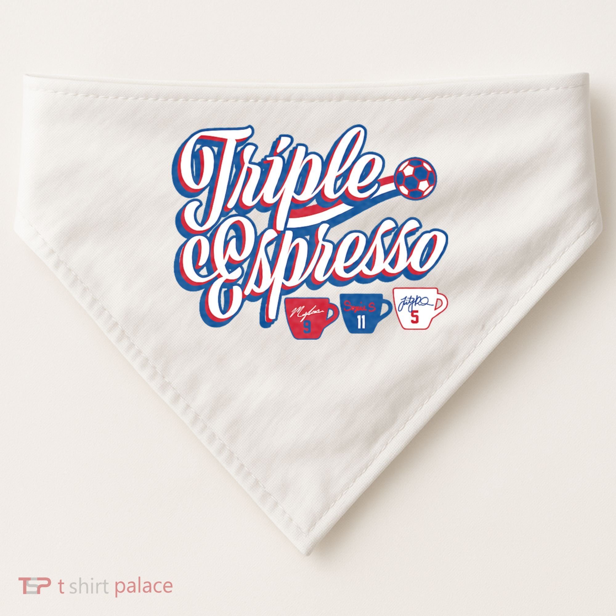 Triple Espresso USA-Made Doggie Bandana