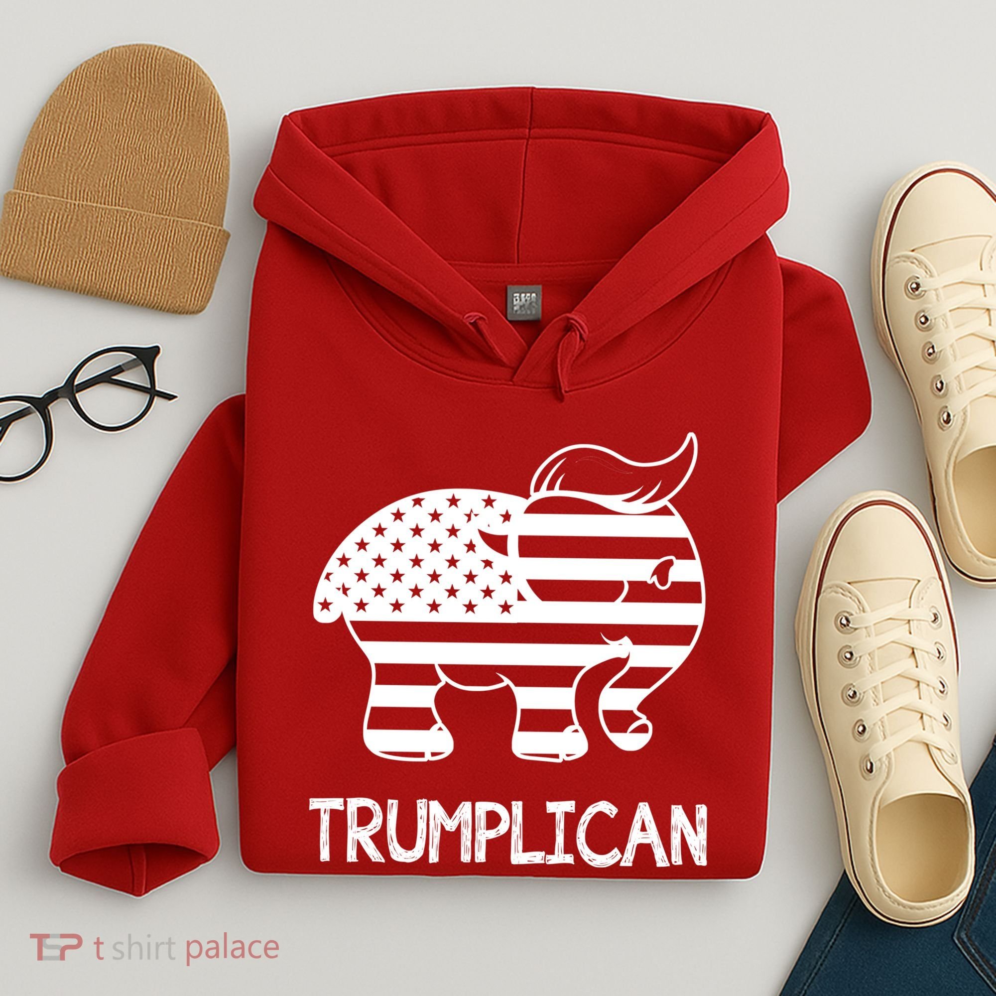 Trumplican Elephant Hoodie