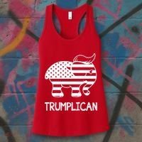 Trumplican Elephant Women's Tank Top thumb 3