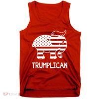 Trumplican Elephant Tank Top thumb 0