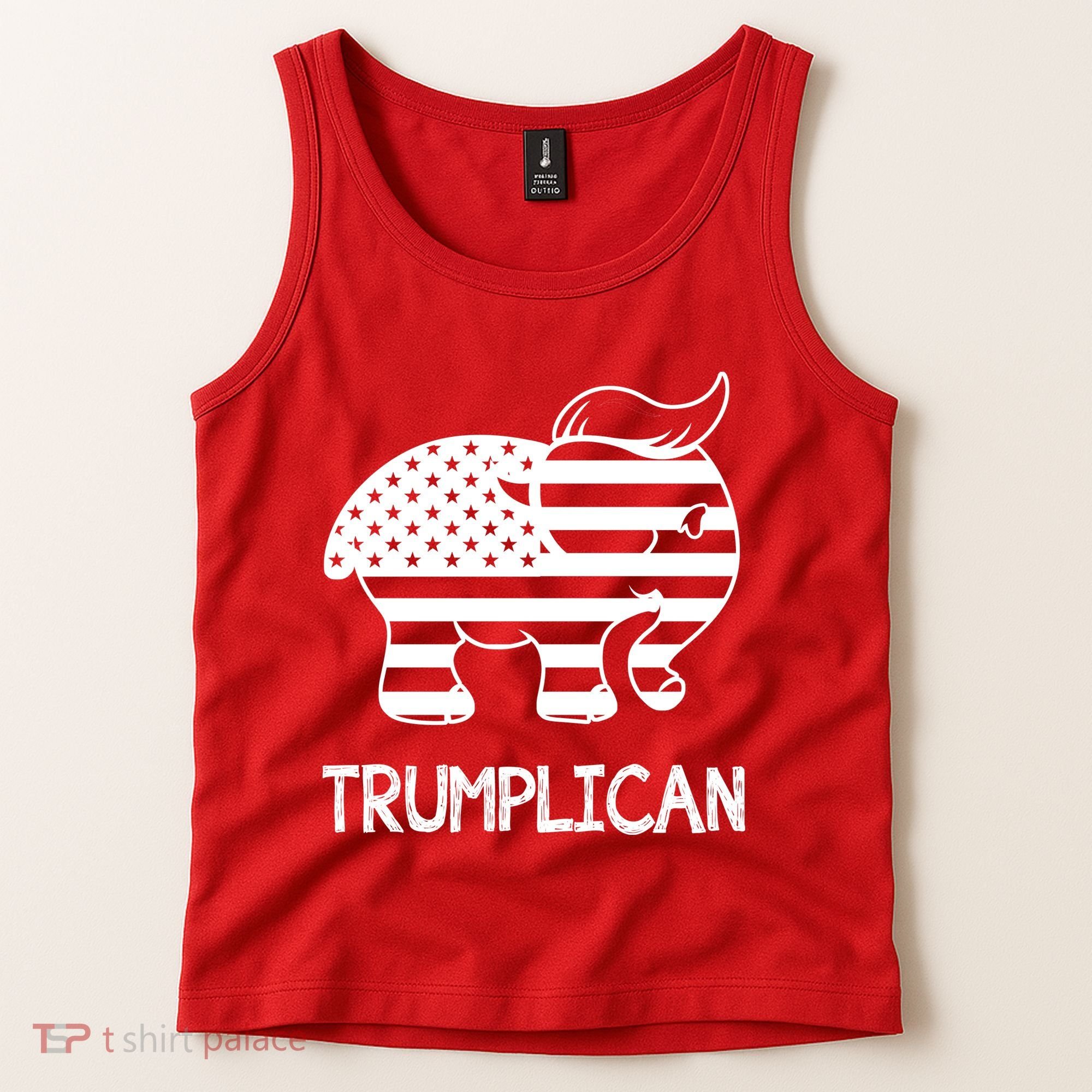 Trumplican Elephant Tank Top