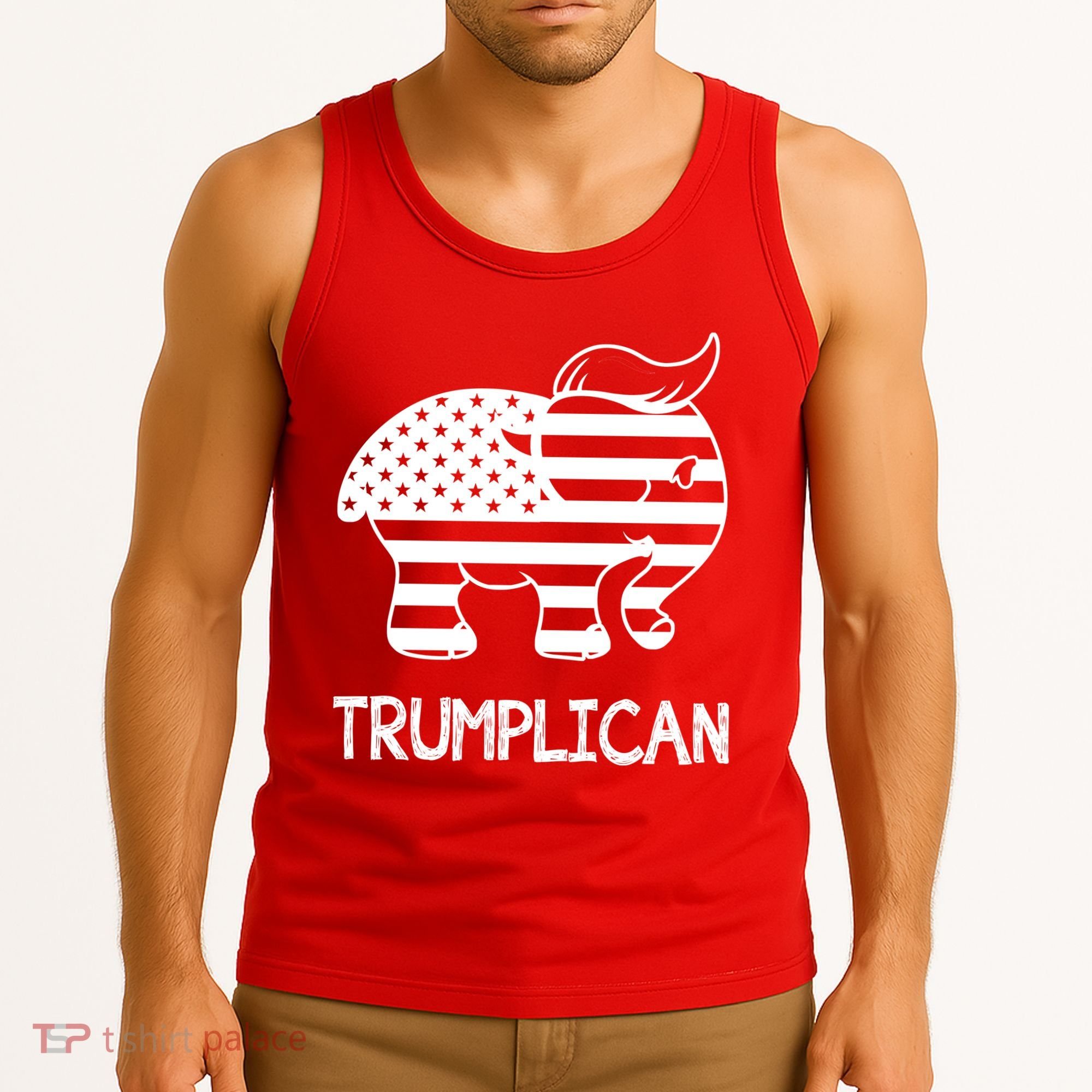 Trumplican Elephant Tank Top