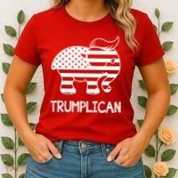 Trumplican Elephant Women's T-Shirt thumb 2