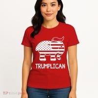 Trumplican Elephant Women's T-Shirt thumb 4