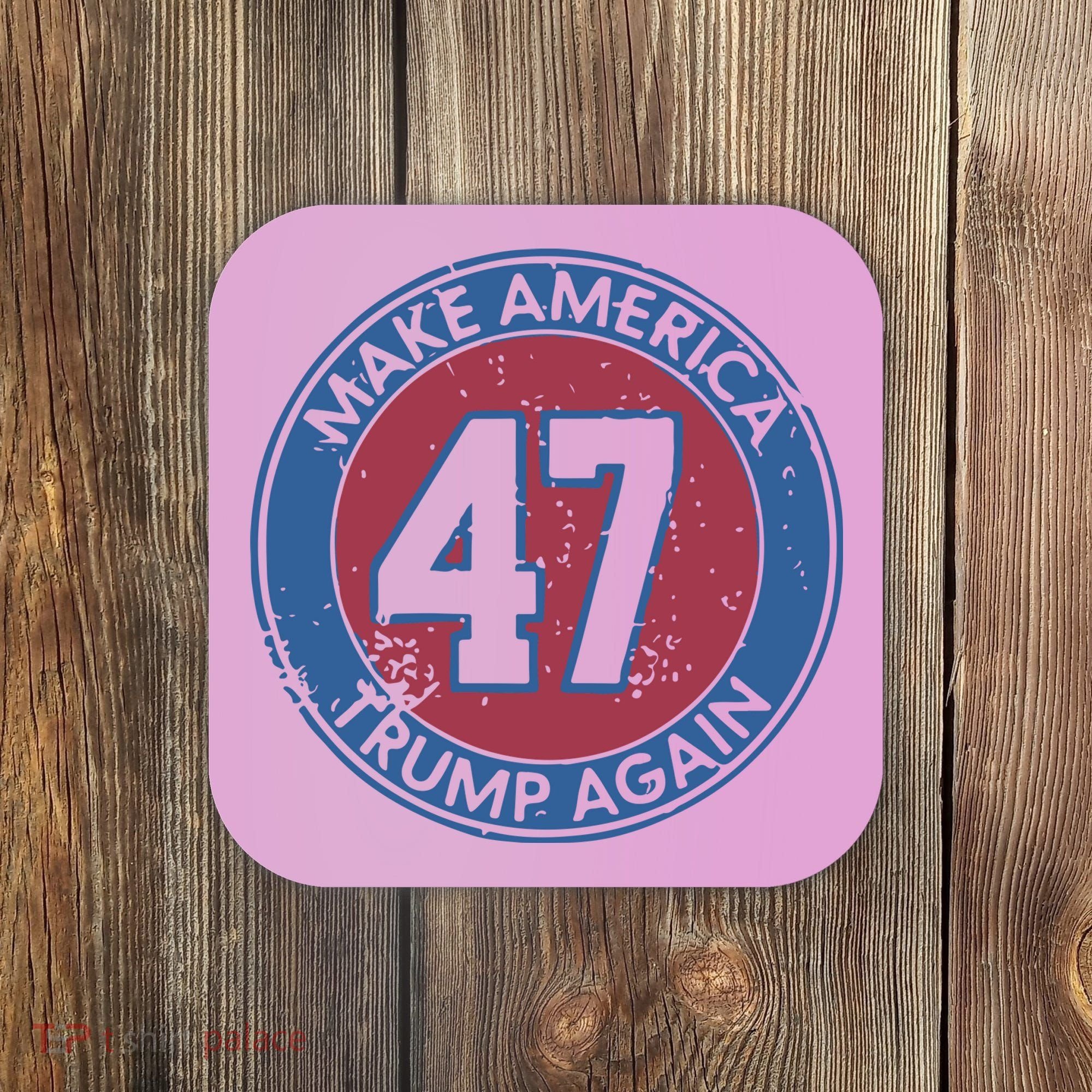 Trump Election Usa Flag Take America Coaster
