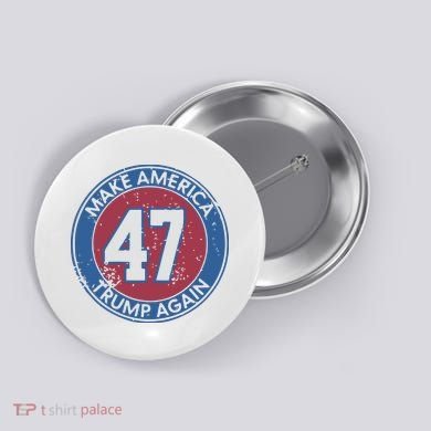 Trump Election Usa Flag Take America Button