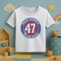 Trump Election Usa Flag Take America Toddler T-Shirt thumb 3