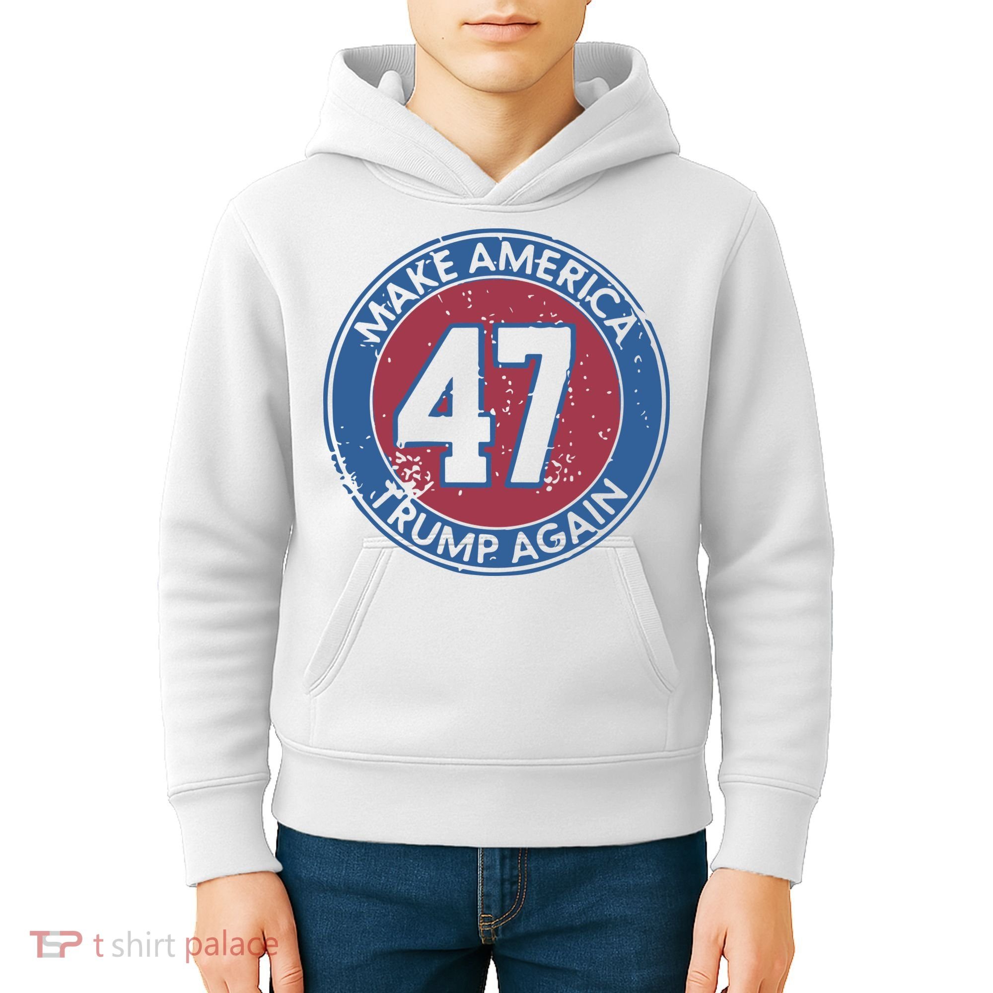 Trump Election Usa Flag Take America Kids Hoodie