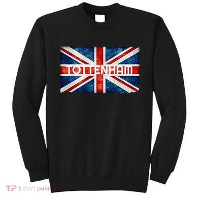 Tottenham England UK Flag Sweatshirt