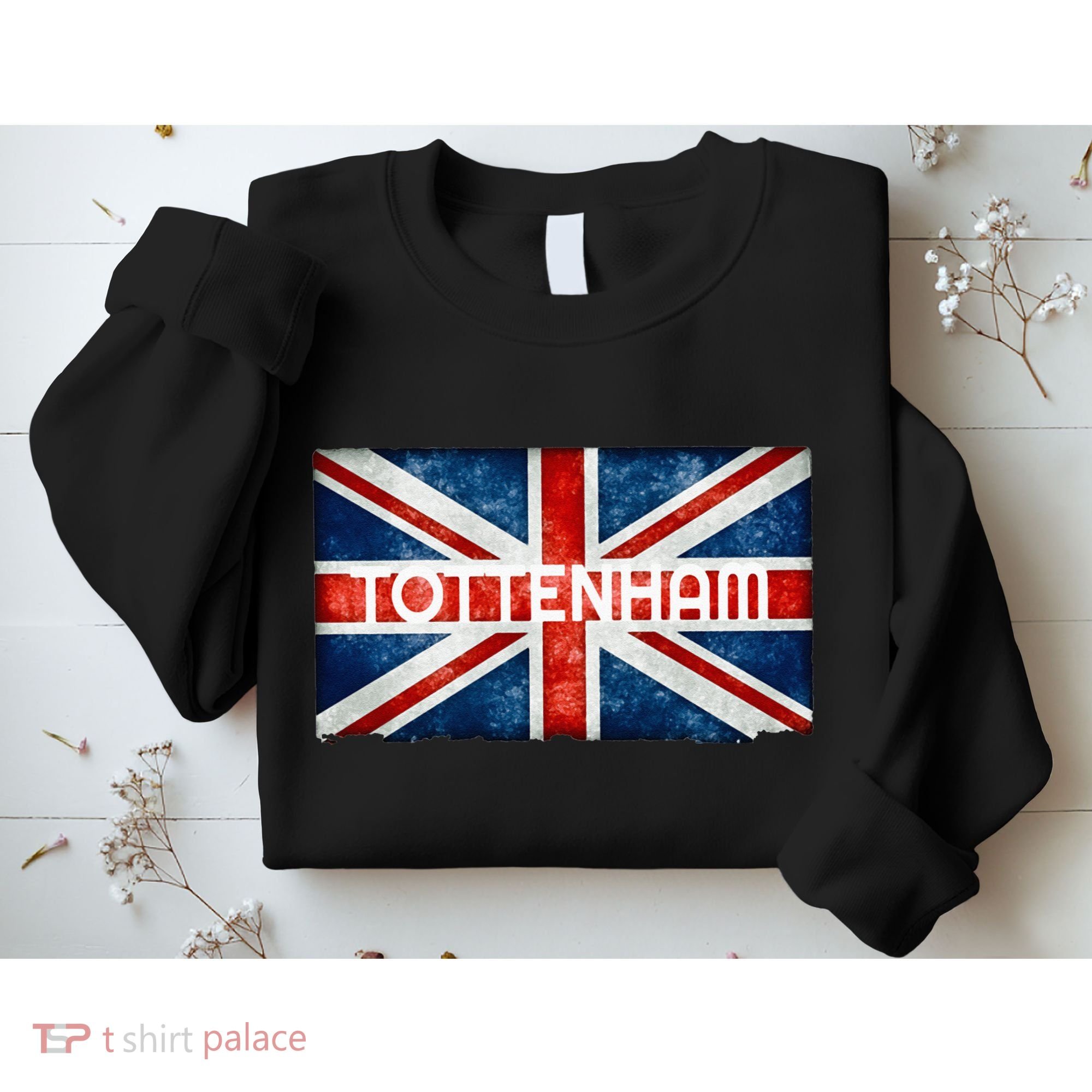 Tottenham England UK Flag Sweatshirt