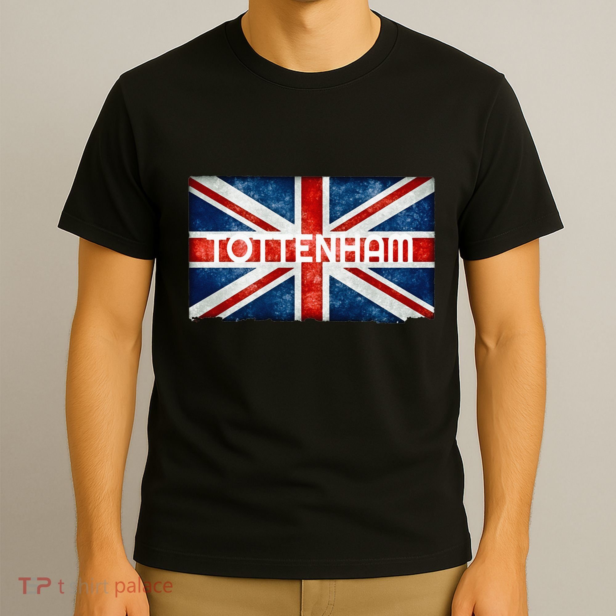 Tottenham England UK Flag T-Shirt