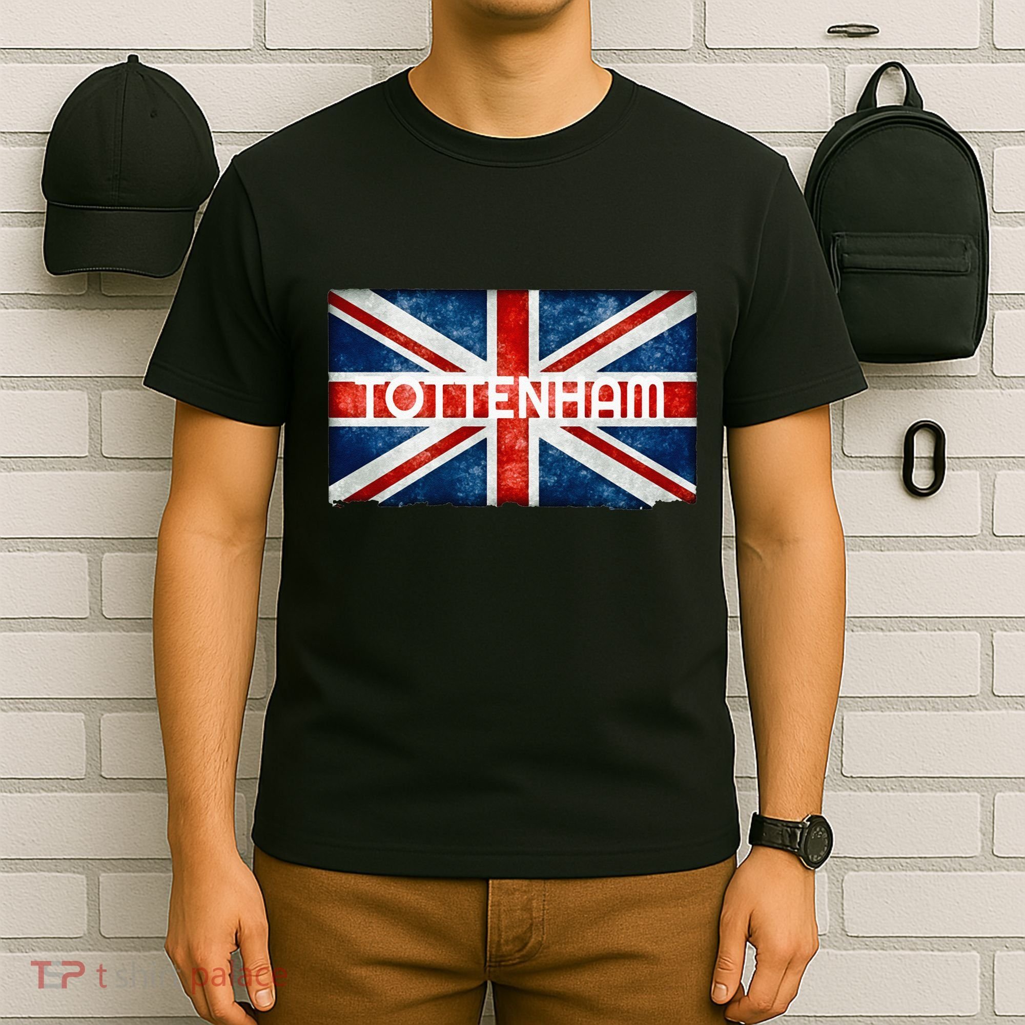 Tottenham England UK Flag T-Shirt