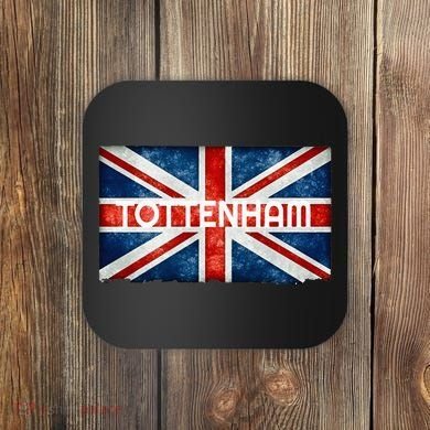 Tottenham England UK Flag Coaster