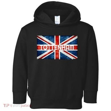 Tottenham England UK Flag Toddler Hoodie