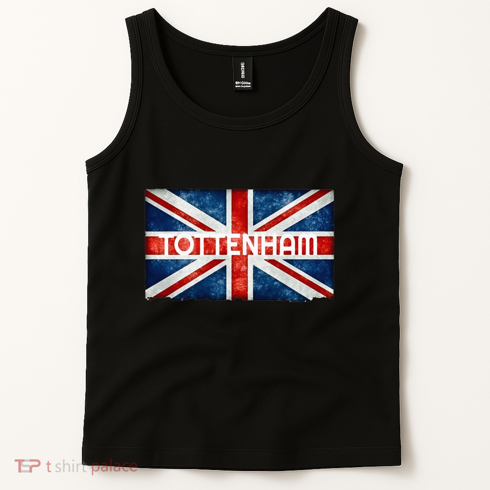 Tottenham England UK Flag Tank Top