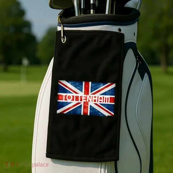 Tottenham England UK Flag Golf Towel