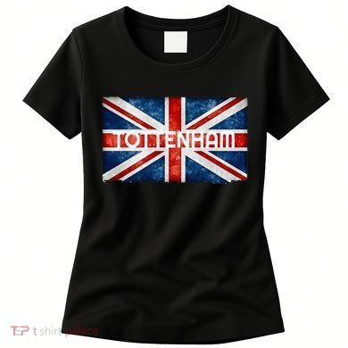 Tottenham England UK Flag Women's T-Shirt