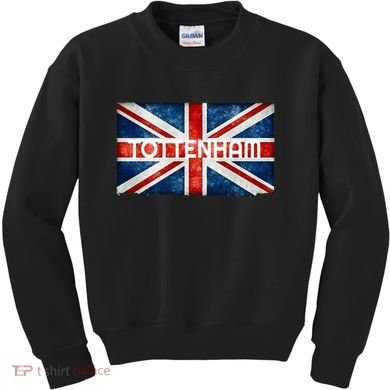 Tottenham England UK Flag Kids Sweatshirt