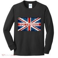 Tottenham England UK Flag Kids Long Sleeve Shirt thumb 0
