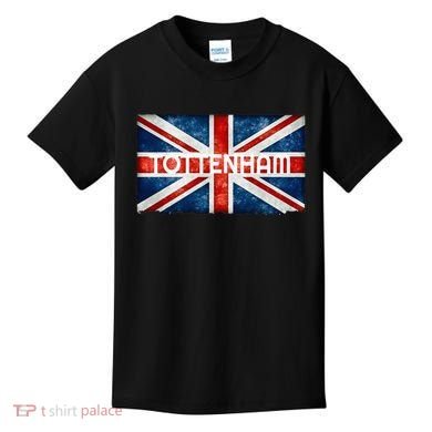 Tottenham England UK Flag Kids T-Shirt