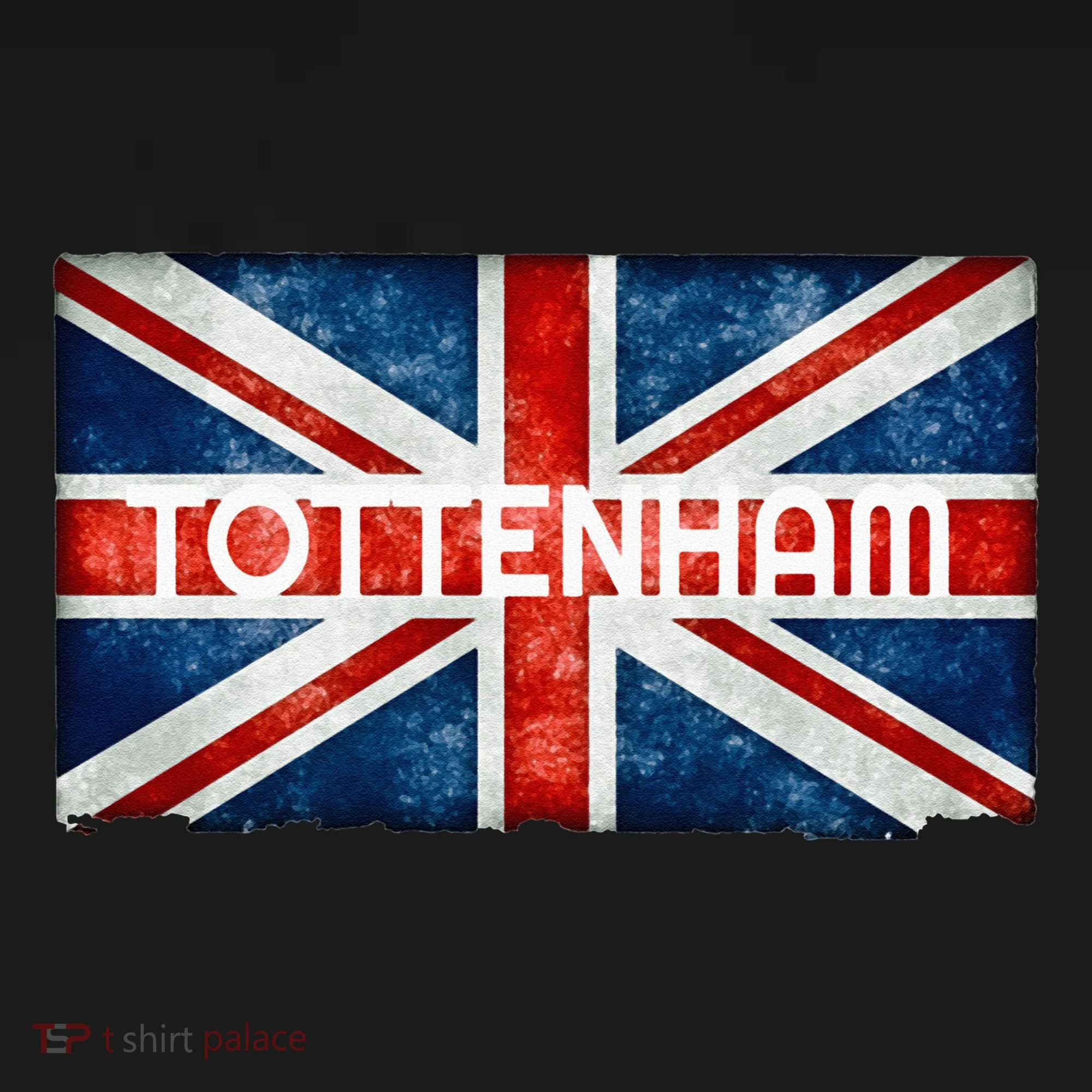 Tottenham England UK Flag Kids T-Shirt