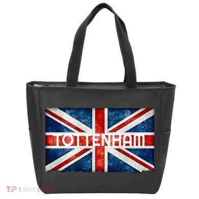 Tottenham England UK Flag Tote Bag