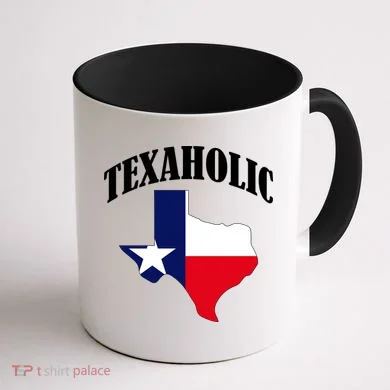 Texaholic Coffee Mug back