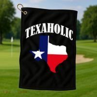 Texaholic Golf Towel thumb 1