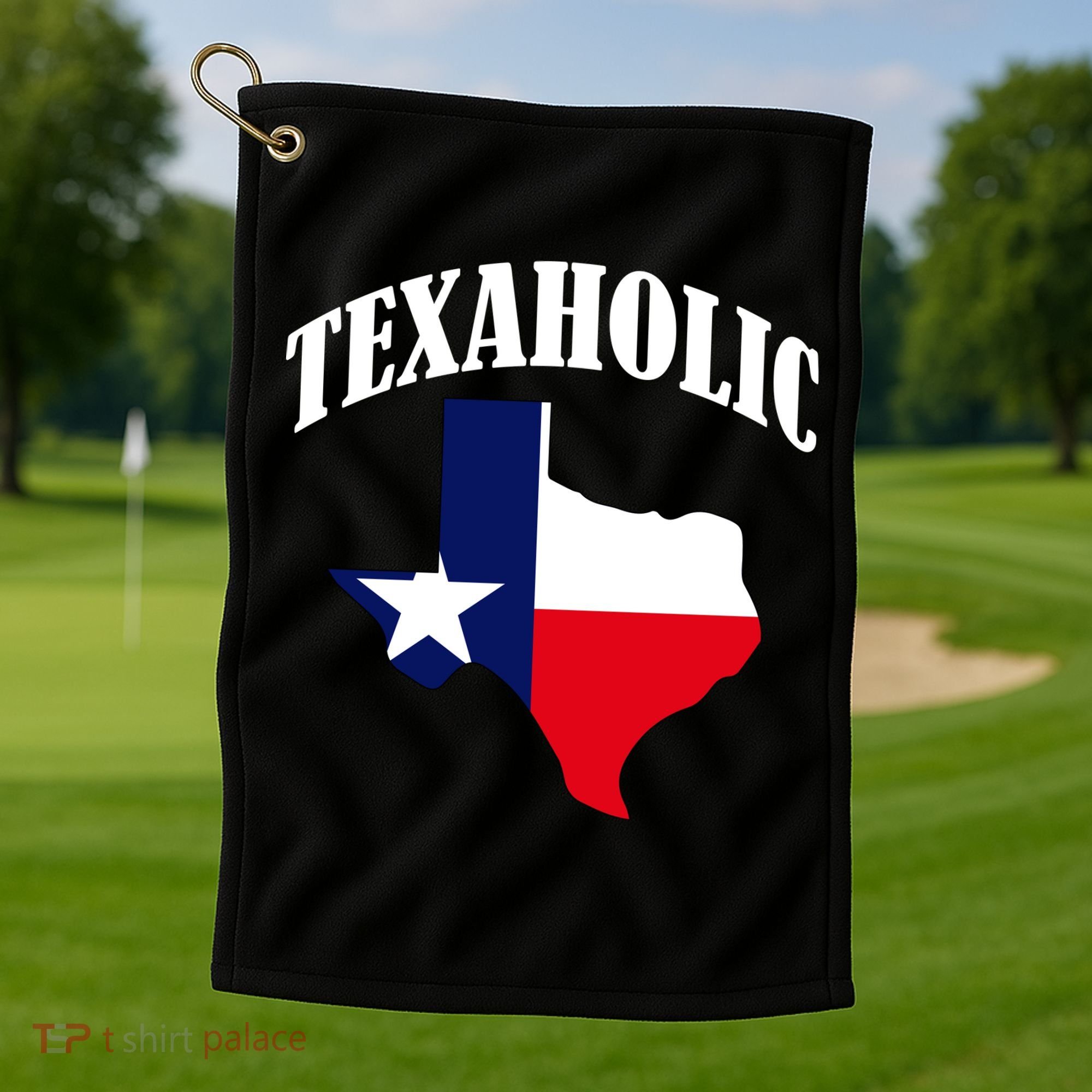 Texaholic Golf Towel
