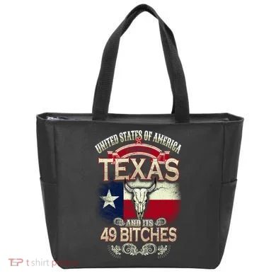 Texas And Its 49 Bitches Tote Bag