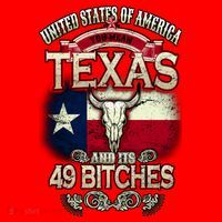Texas And Its 49 Bitches Santa Hat thumb 1