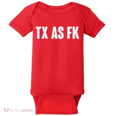 Texas As Fk Baby Bodysuit