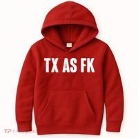 Texas As Fk Kids Hoodie thumb 0