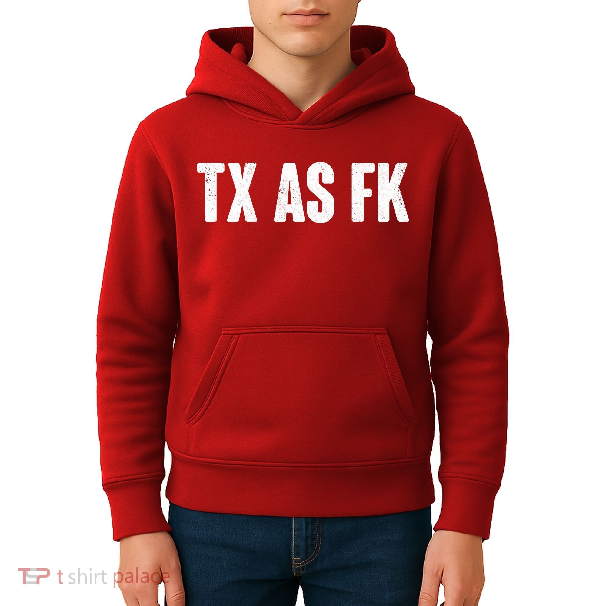 Texas As Fk Kids Hoodie