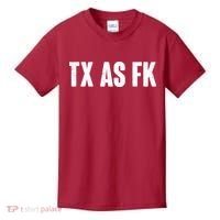Texas As Fk Kids T-Shirt thumb 0