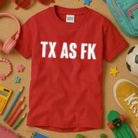 Texas As Fk Kids T-Shirt thumb 3
